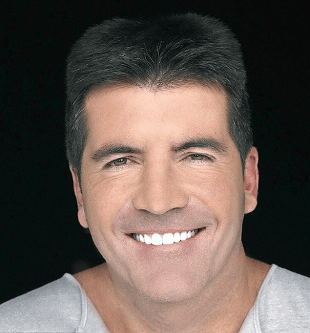 Simon Cowell White Teeth