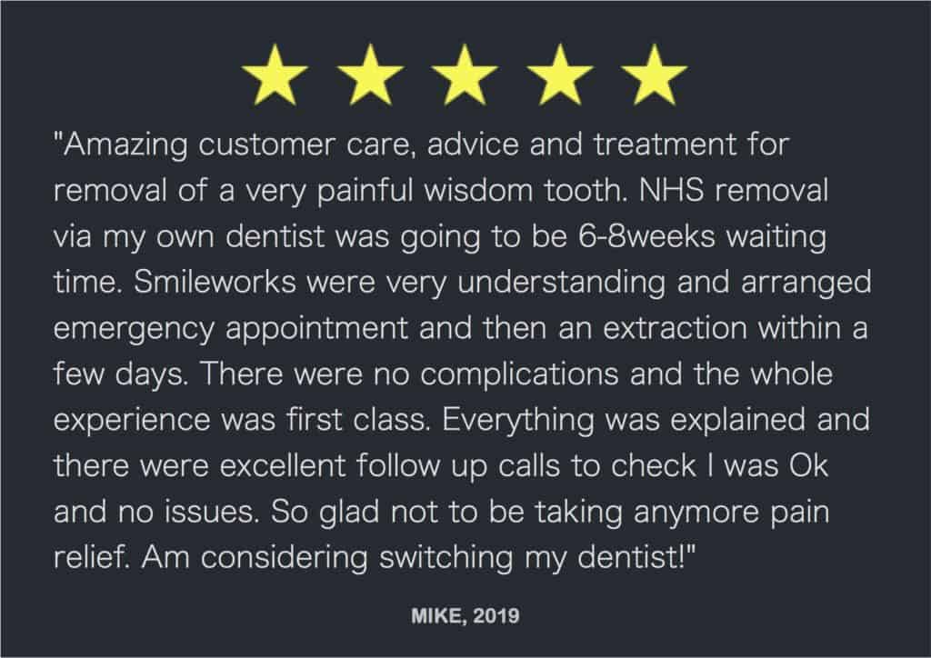 Mike wisdom tooth review