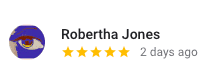 Robertha Jones five star review