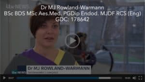 Dr MJ Rowland-Warmann BSc BDS MSc PGDip MJDF