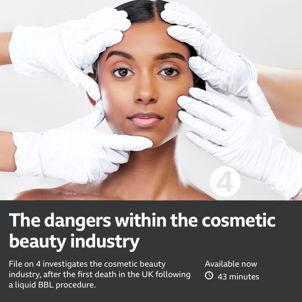 BBC Radio 4
<br/>
<br/>
Dr MJ on the dangers within the UK's aesthetic industry.