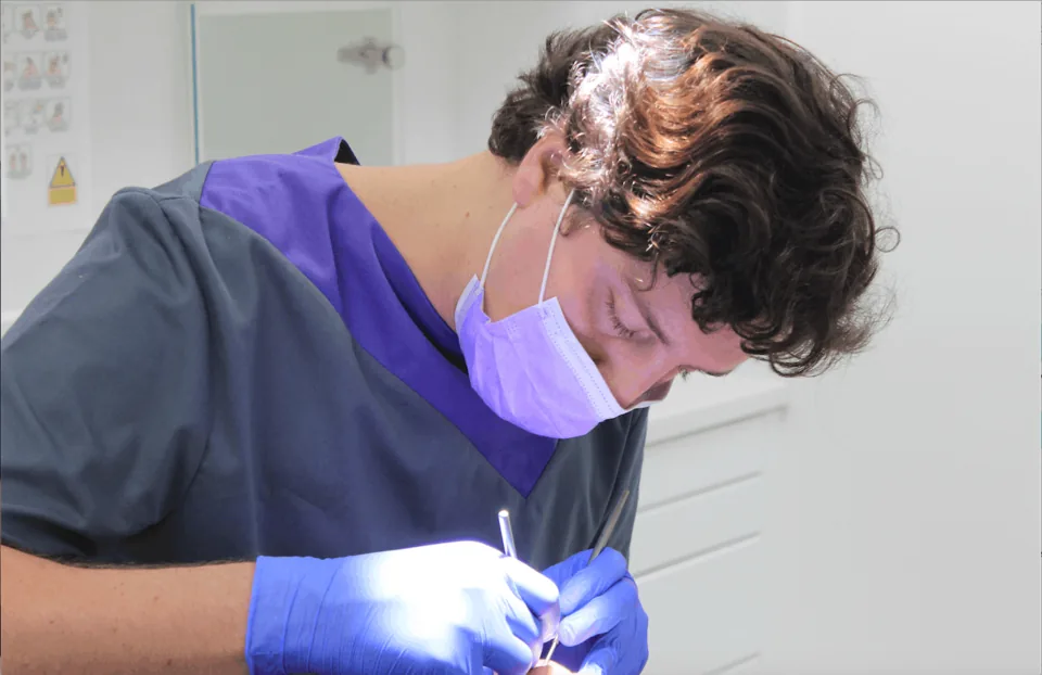 Dr Eduardo Banito providing orthodontic treatment at Smileworks